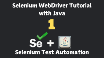 Selenium WebDriver Tutorial